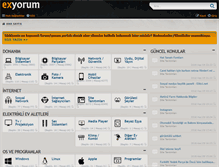 Tablet Screenshot of exyorum.com